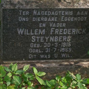 STEYNBERG Willem Frederick 1915-1969