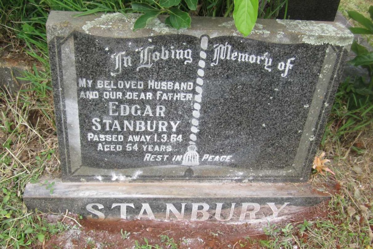 STANBURY Edgar -1964