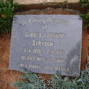 STRYDOM Gladys Lorraine 1925-1993