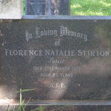 STIRTON Florence Natalie -1975