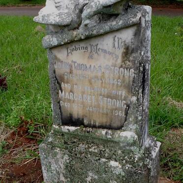 STRONG John Thomas -1942 &amp; Margaret -1961