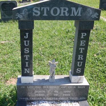 STORM Justin Petrus 1996-2001