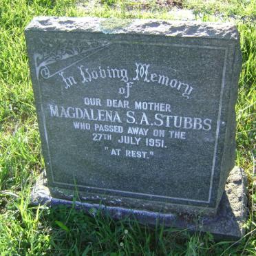 STUBBS Magdalena S.A. -1951