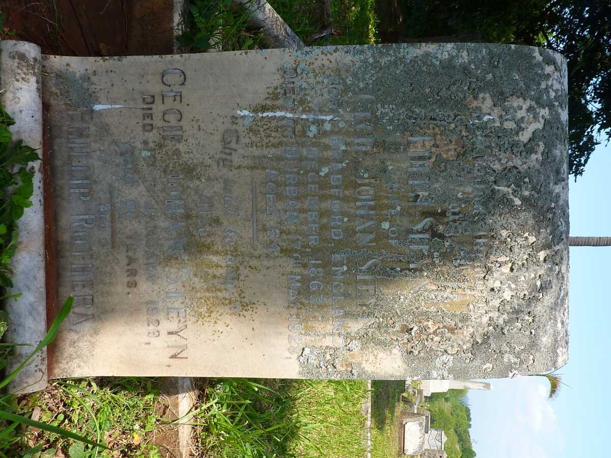 STEYN Cecil Johan -1929 &amp; Edith 1863-1928 :: ROTHERA Phillip -1939