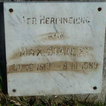 STANLEY Max 1913-1969