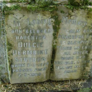 STRYDOM Dulcie Hermoine 1954-1960