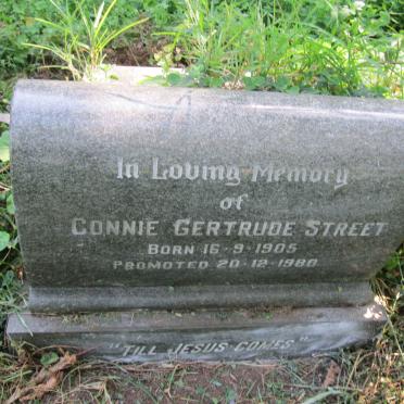 STREET Connie Gertrude 1905-1980