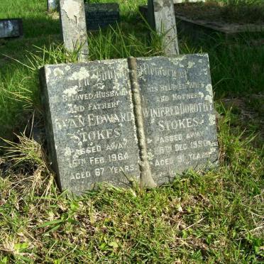 STOKES Evan Edward -1964 &amp; Winifred Dorothy -1990
