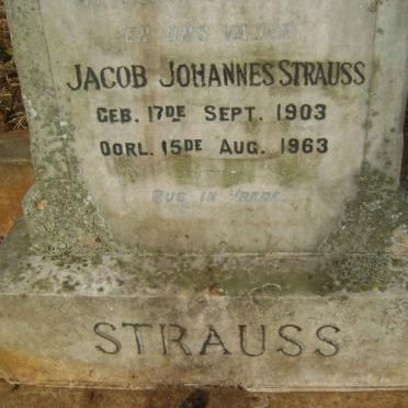 STRAUSS Jacob Johannes 1903-1963 :: STRAUSS Dawn Enola 1942-1943