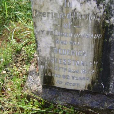 STANLEY Frederick Charles -1952 