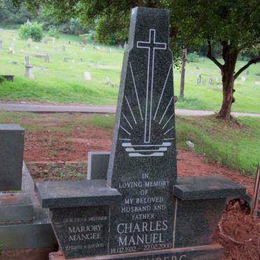 STELLENBERG Charles Manuel 1932-2000 &amp; Marjorie Mangee 1935-2011