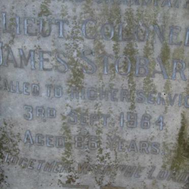 STOBART James -1964 &amp; Mary Alice -1958