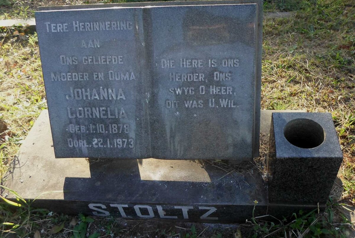 STOLTZ Johanna Cornelia 1878-1973