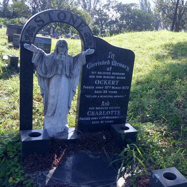 STONE Ockert  -1973 &amp; Charlotte  -1977