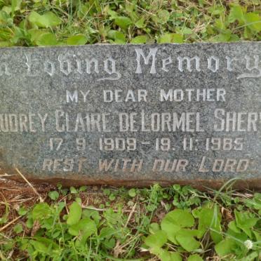 SHERWELL Audrey Claire De Lormel -1985