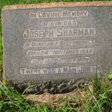 SHARMAN Joseph 1844-1938