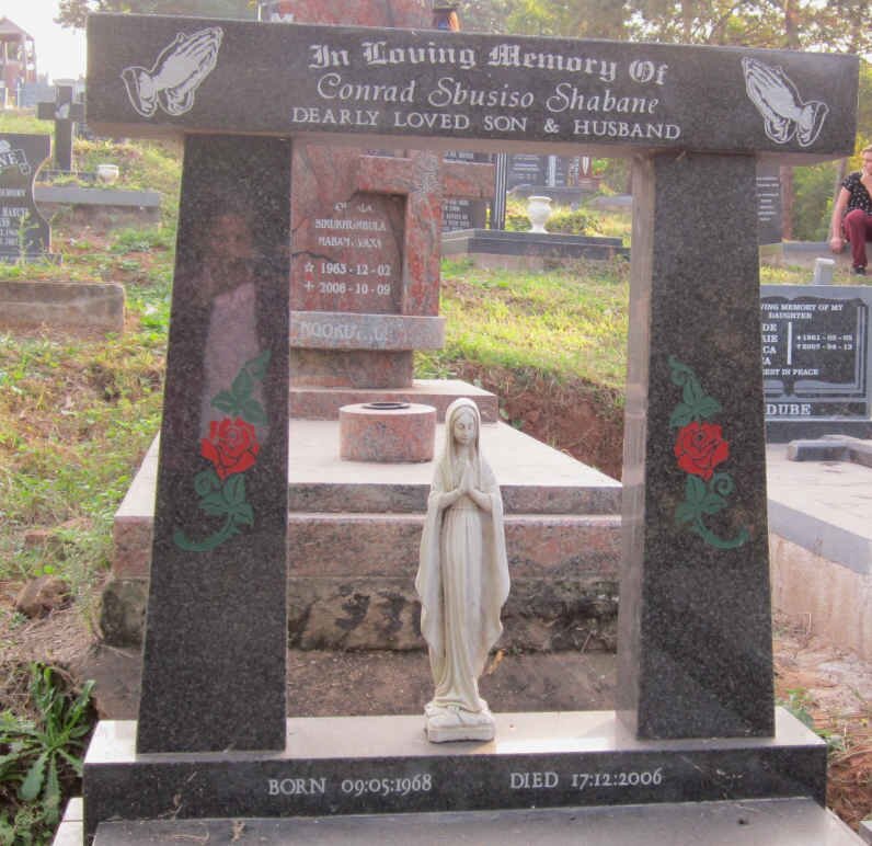SHABANE Conrad Sbusiso 1968-2006