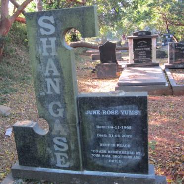 SHANGASE June-Rose Yumsy 1968-2002