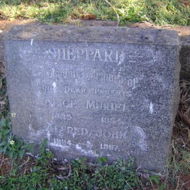 SHEPPARD Alfred John 1884-1967 &amp; Alice Muriel 1884-1954