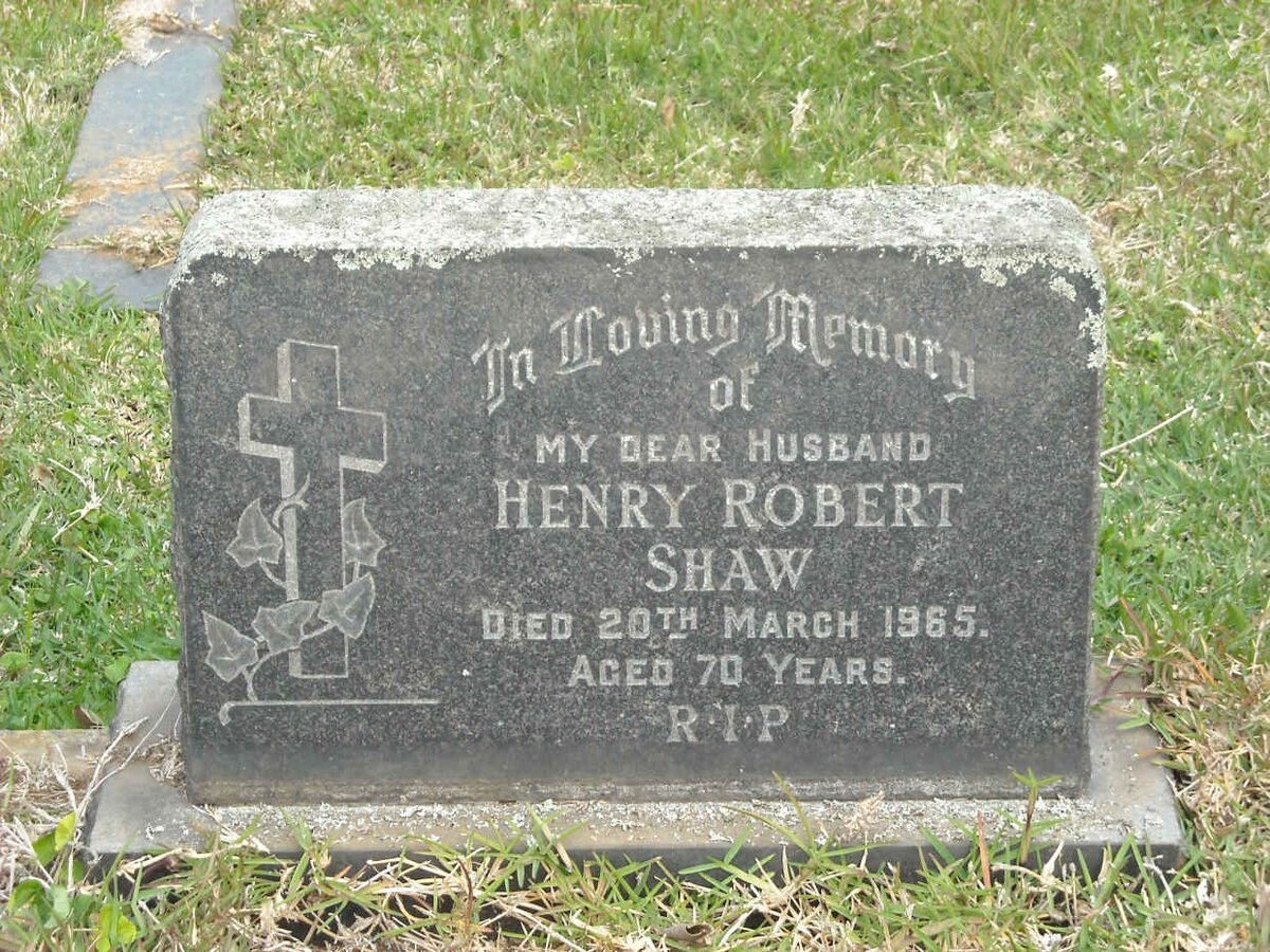 SHAW Henry Robert -1965