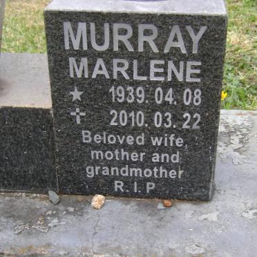 MURRAY Marlene 1939-2010