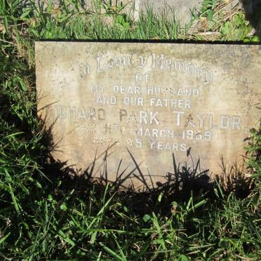 TAYLOR Richard Park -1969