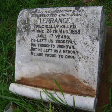 TAYLOR Terrance -1958