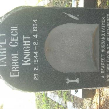 TARPEY Errol Cecil Knight 1944-1994