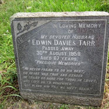 TARR Edwin Davies -1958