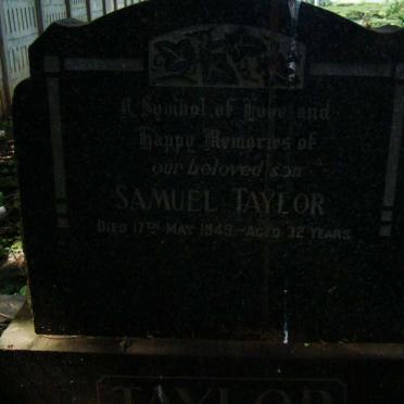 TAYLOR Samuel  -1949