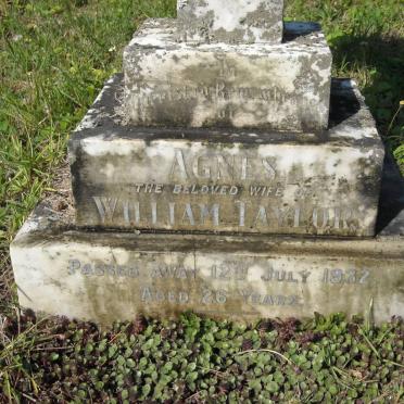 TAYLOR Agnes -1932  