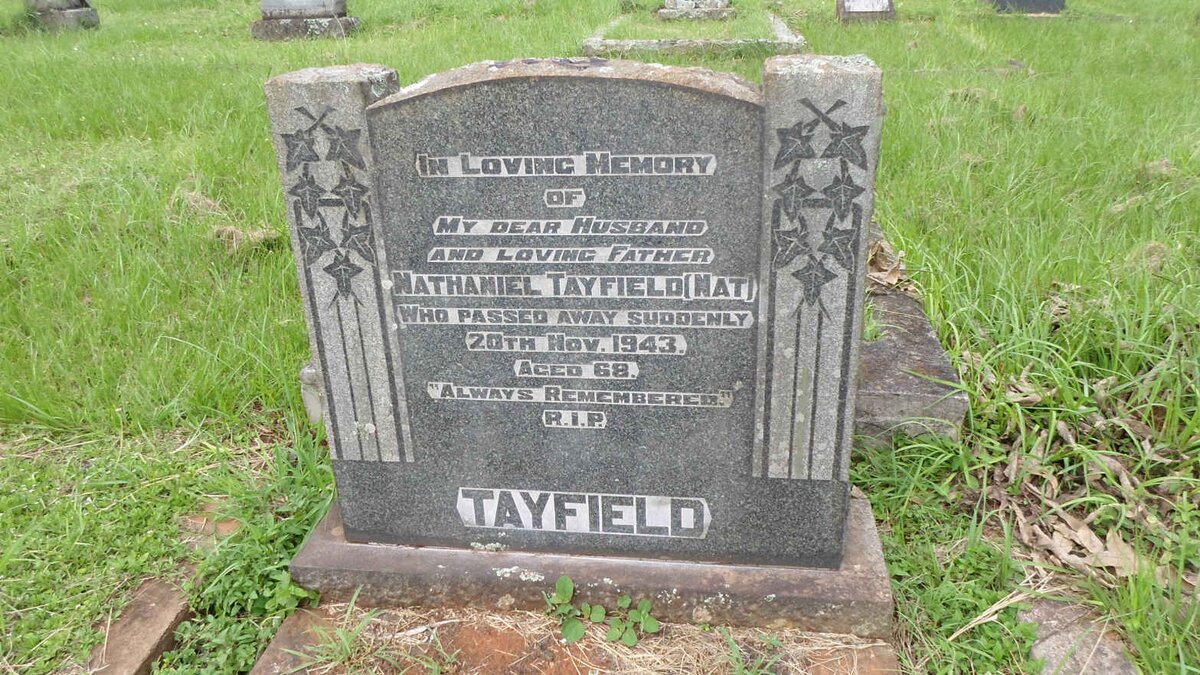 TAYFIELD Nathaniel -1943