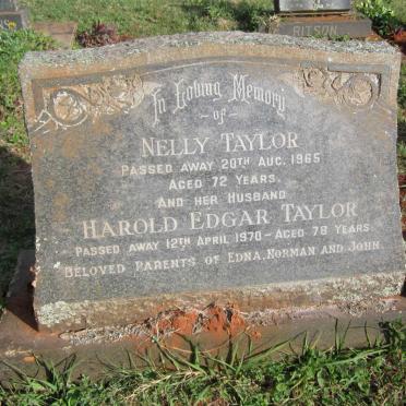 TAYLOR Harold Edgar -1970 &amp; Nelly -1965