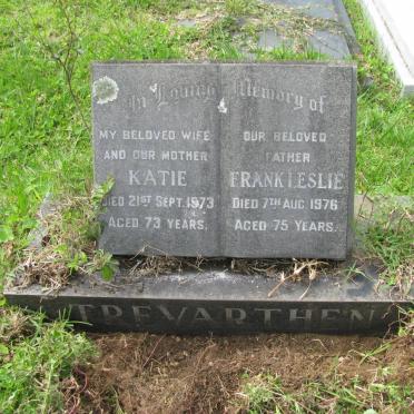 TREVARTHEN Frank Leslie -1976 &amp; Katie -1973