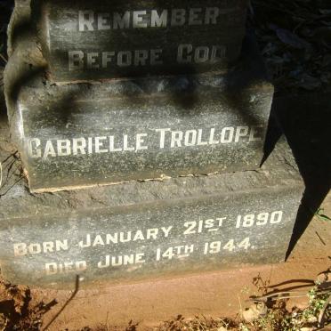 TROLLOPE Gabrielle 1890-1944