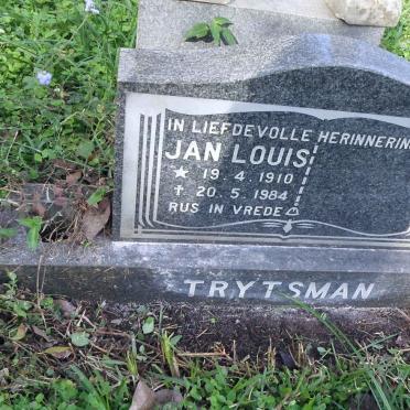 TRYTSMAN Jan Louis 1910-1984