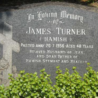 TURNER James -1956