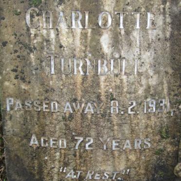 TURNBULL Charlotte -1931 :: WHYTE Charlotte Fletcher -1956