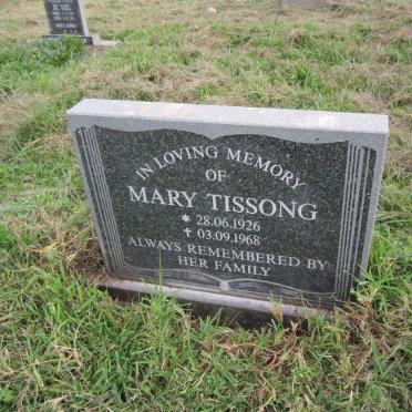 TISSONG Mary 1926-1968