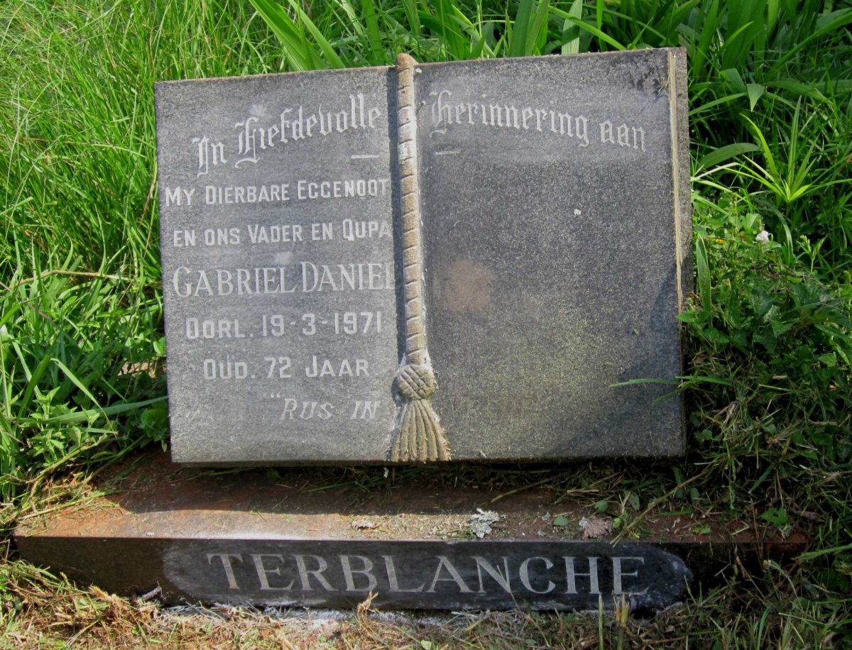 TERBLANCE Gabriel Daniel -1971