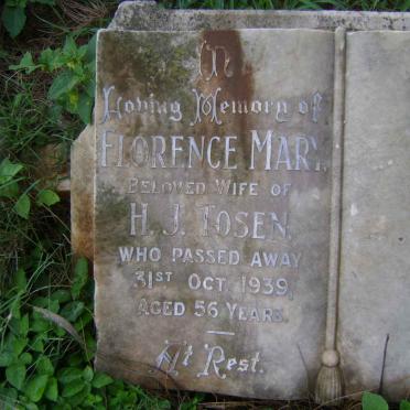 TOSEN Florence Mary -1939