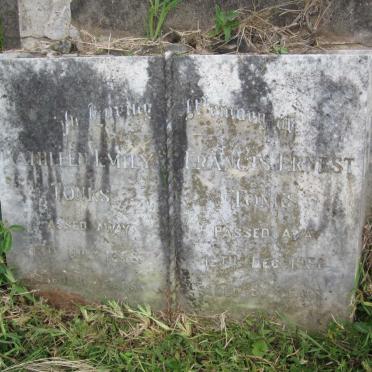 TONKS Francis Ernest -1958 &amp; Kathleen Emily -1956