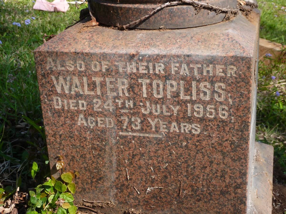 TOPLISS Walter -1956