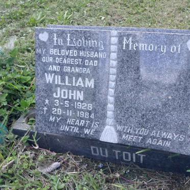 TOIT William John, du 1928-1984