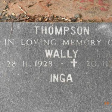 THOMPSON Wally 1928-1956 &amp; Inga -1976