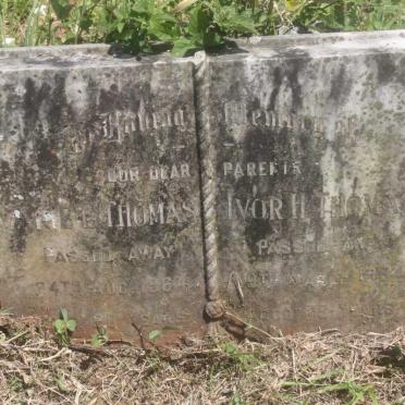 THOMAS Ivor Hugh &amp; -1954 &amp; Mary Elizabeth -1964