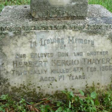 THAYER Herbert Sergio -1966