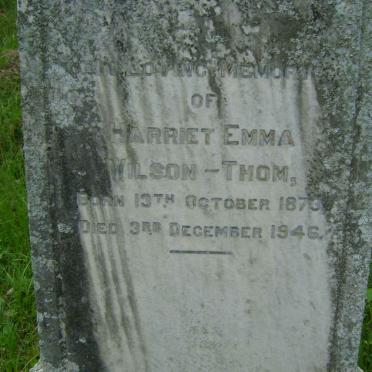 THOM Harriet Emma, WILSON 1873-1946