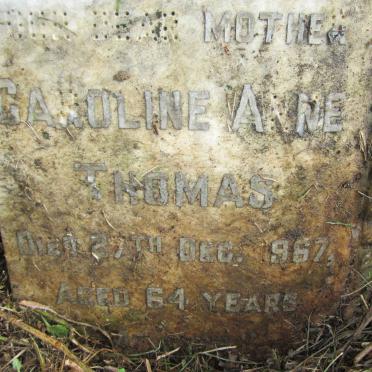 THOMAS Caroline Anne -1967