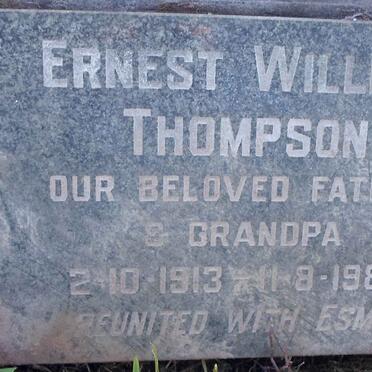 THOMPSON Ernest William 1913-1988